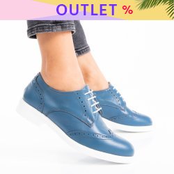 Pantofi bleumarin piele naturtala 2sp11698np